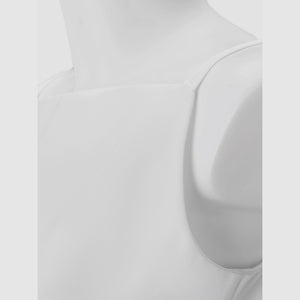 Mini Dress “A” – White - Leopard Print Dress