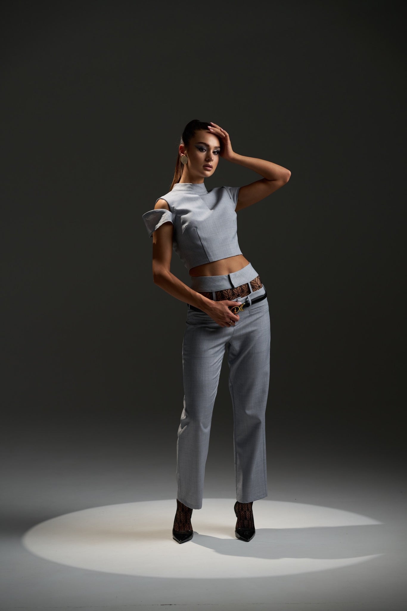 Grey Structured Suit with Pants - Limited Capsule