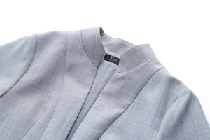 Grey Structured Maxi Coat– Limited Capsule