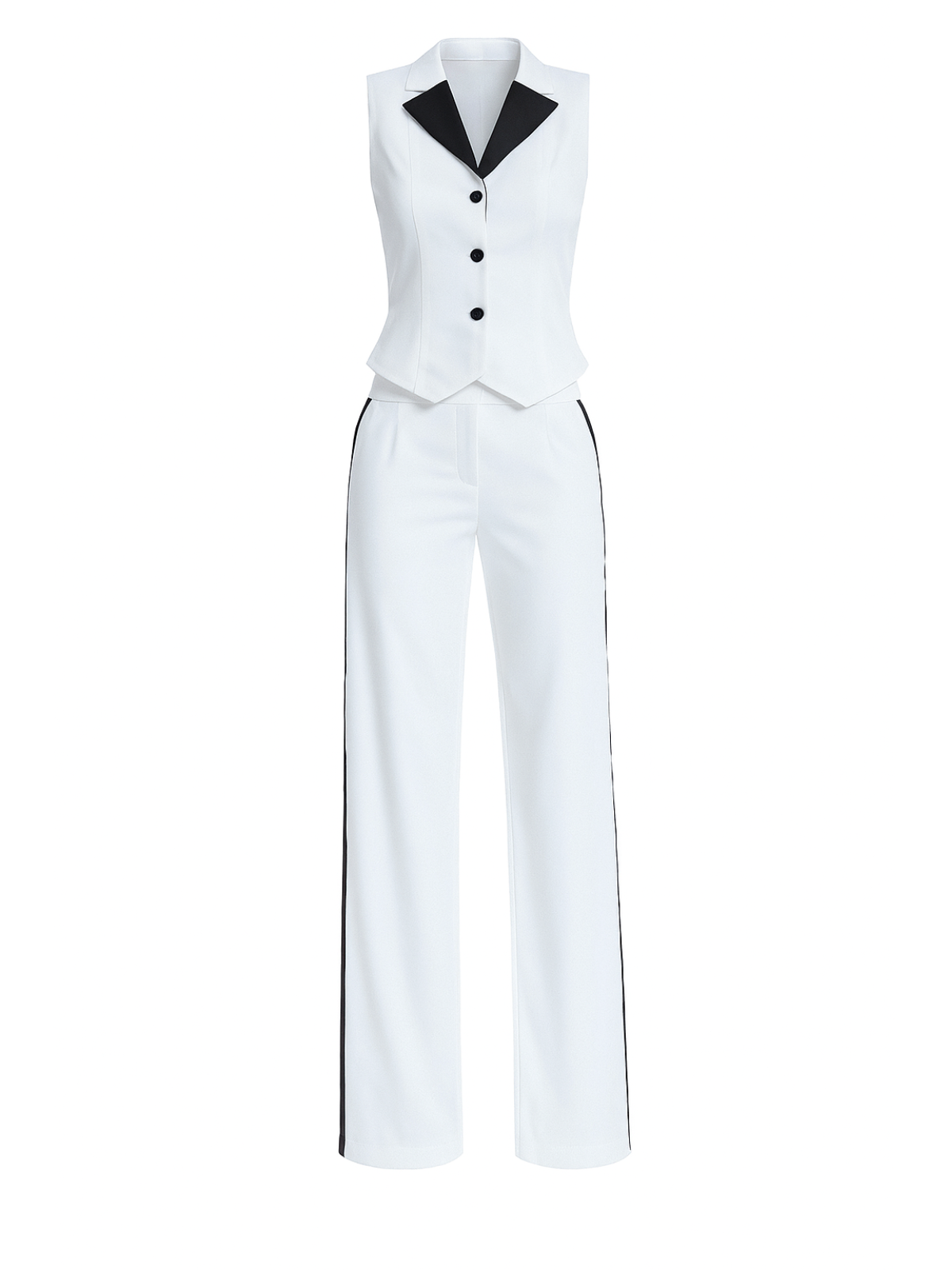 Two-Tone Luxury Power Set – White & Black