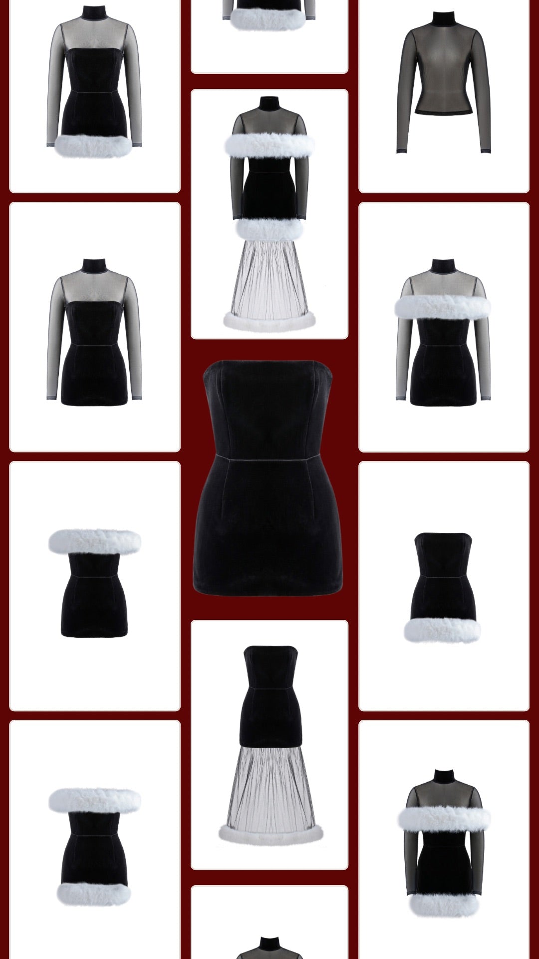 Noel Mini Dress – Black