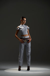 Grey Structured Suit with Pants - Limited Capsule