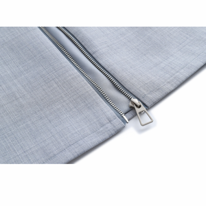 Grey Structured Maxi Skirt Set – Limited Capsule