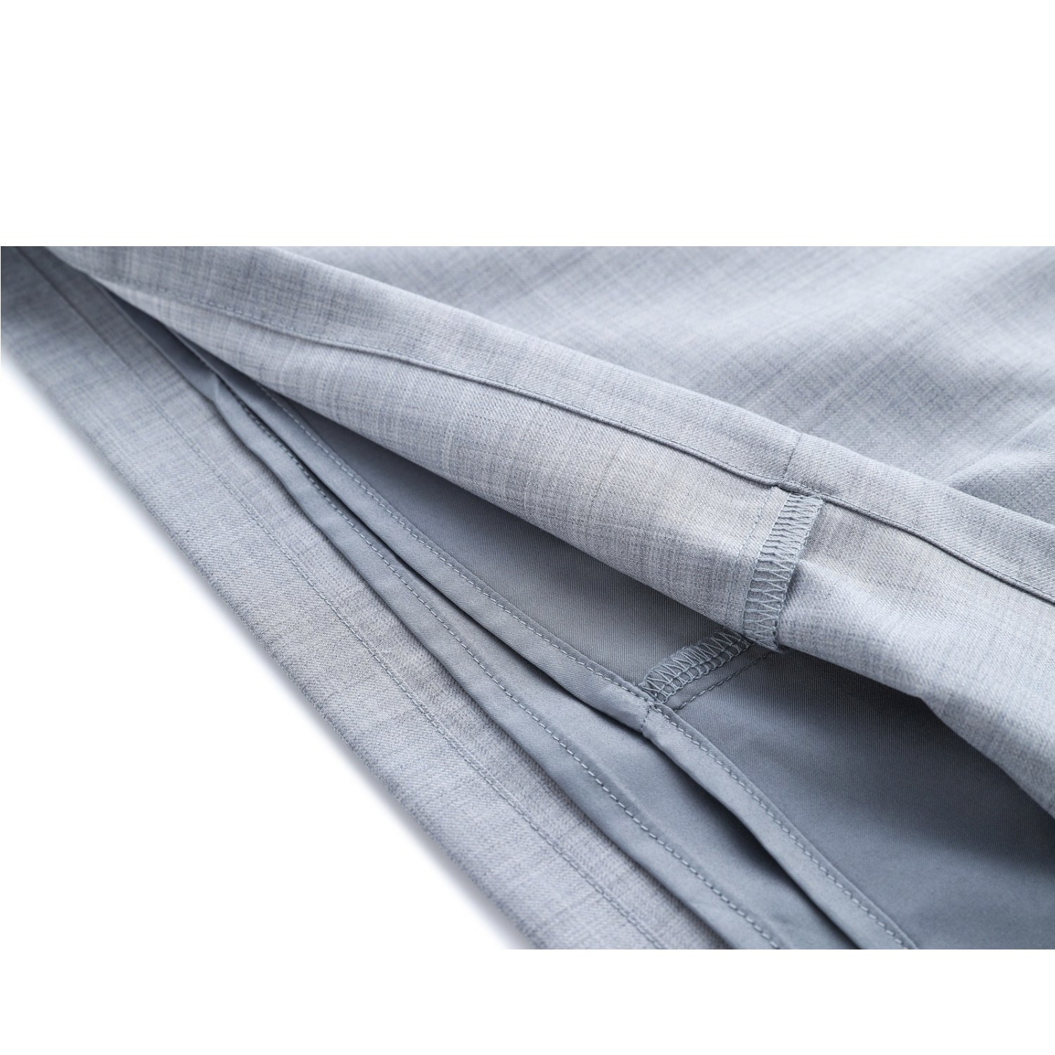 Grey Structured Maxi Skirt Set – Limited Capsule